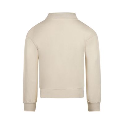 Koko Noko Sweater with polo collar  Off white O56830-37