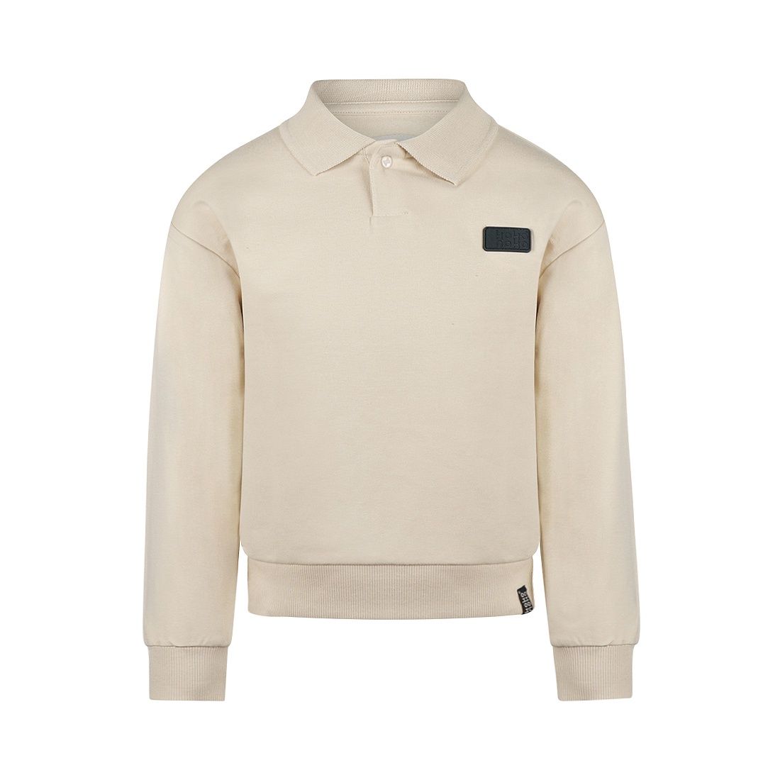Koko Noko Sweater with polo collar  Off white O56830-37