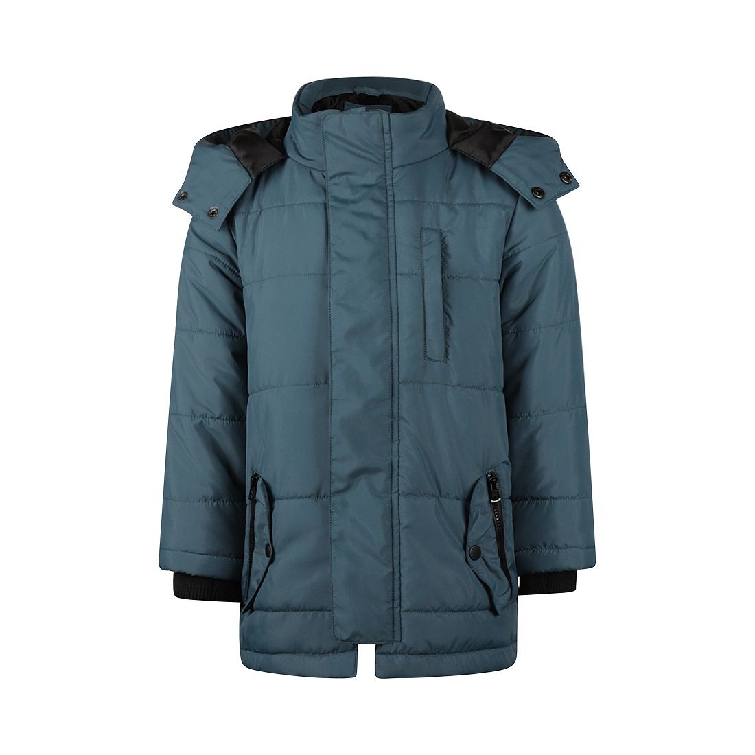 Koko Noko Jacket parka water repellent Steel blue O56847-37