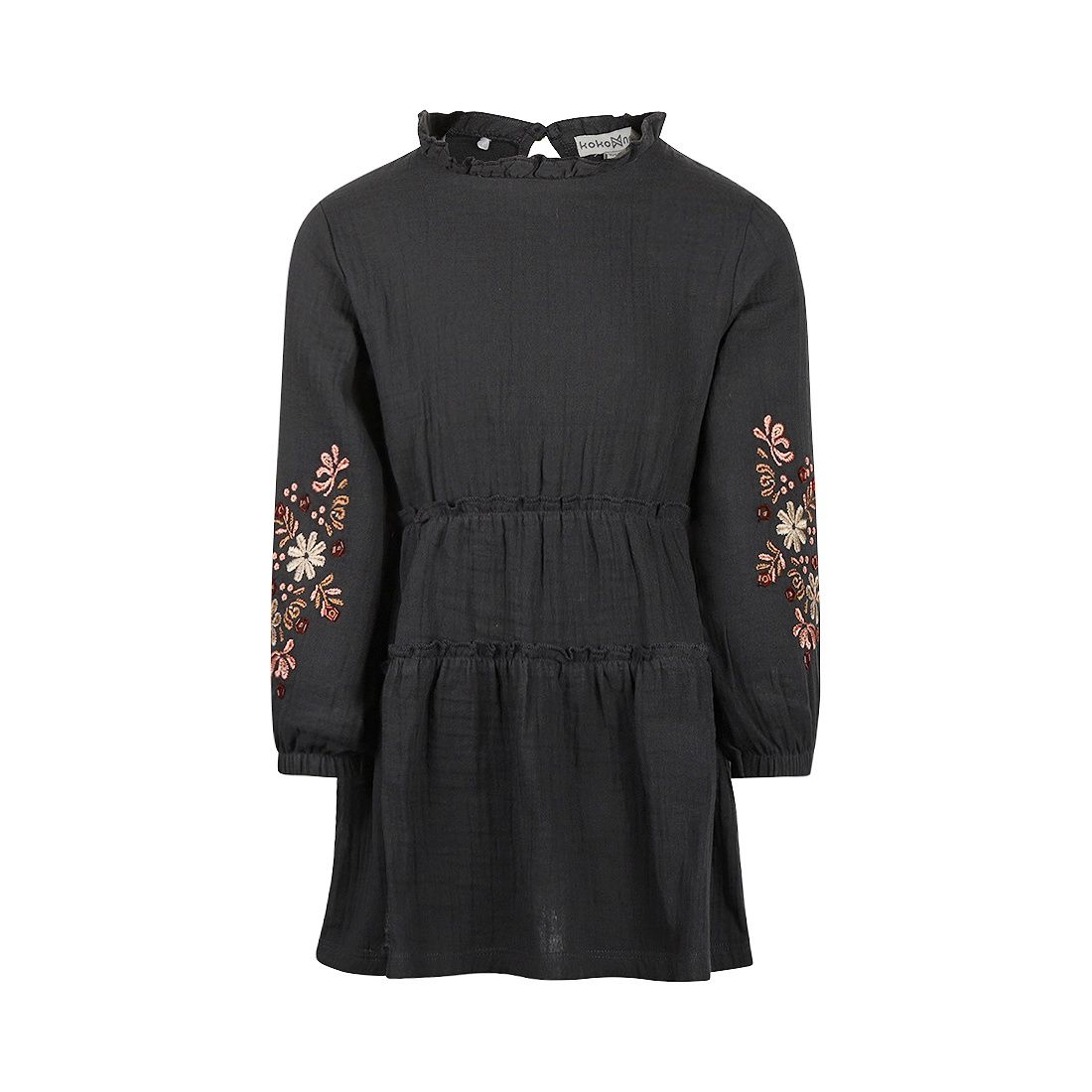Koko Noko Dress ls Faded black O56932-37