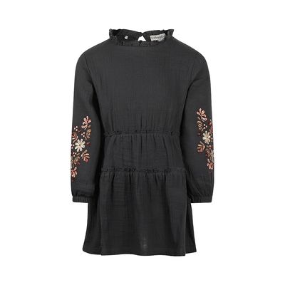 Koko Noko Dress ls Faded black O56932-37