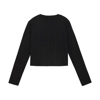 Indian Blue Jeans Longsleeve Cropped Black  970348