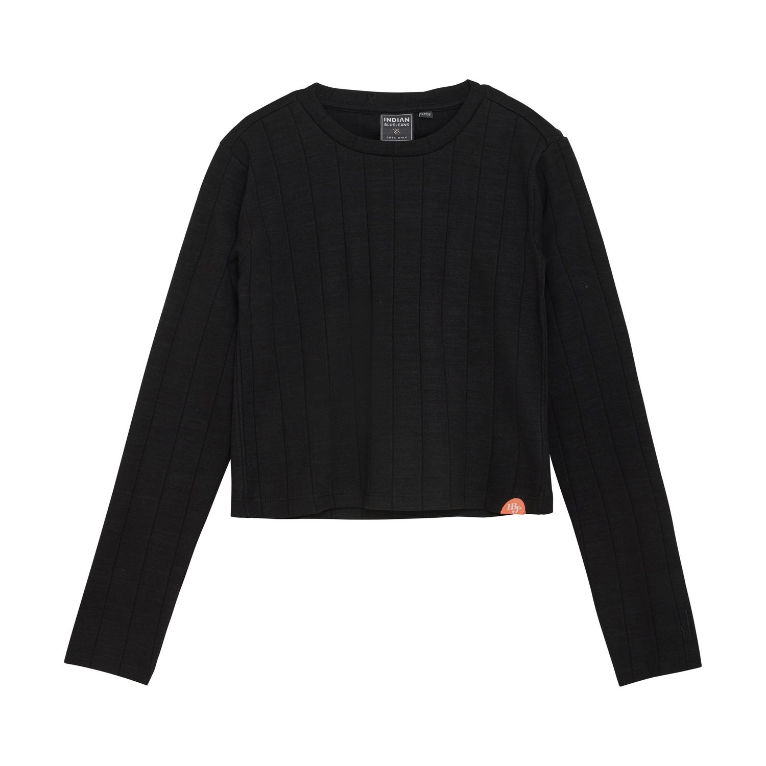 Indian Blue Jeans Longsleeve Cropped Black  970348