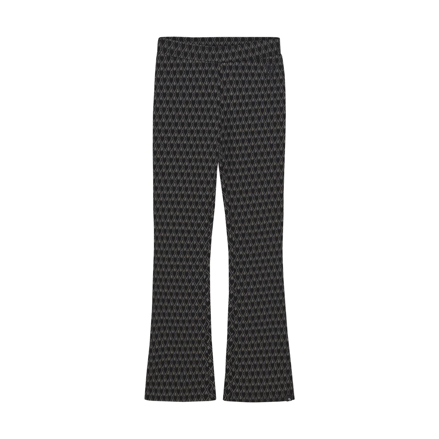 Indian Blue Jeans Flared Fancy Black  970419
