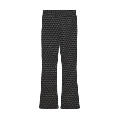 Indian Blue Jeans Flared Fancy Black  970419
