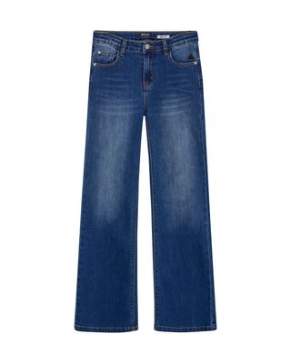 Indian Blue Jeans Wide Fit Dark Denim  Dark Blue Denim 970407