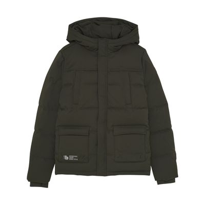 Indian Blue Jeans Puffer Jacket Kombu Green 960487