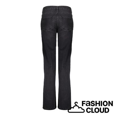 Geisha Jeans wide leg  000999 - black