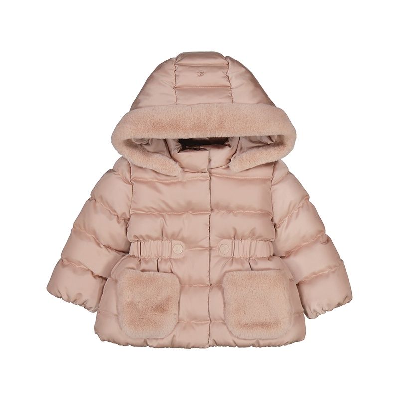 Abel &amp; Lula Satin coat                    Roze