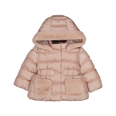 Abel &amp; Lula Satin coat                    Roze