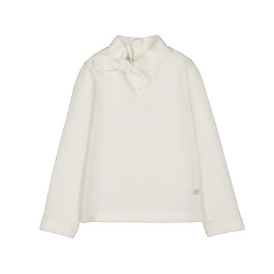 Abel &amp; Lula knitting turtleneck           Wit