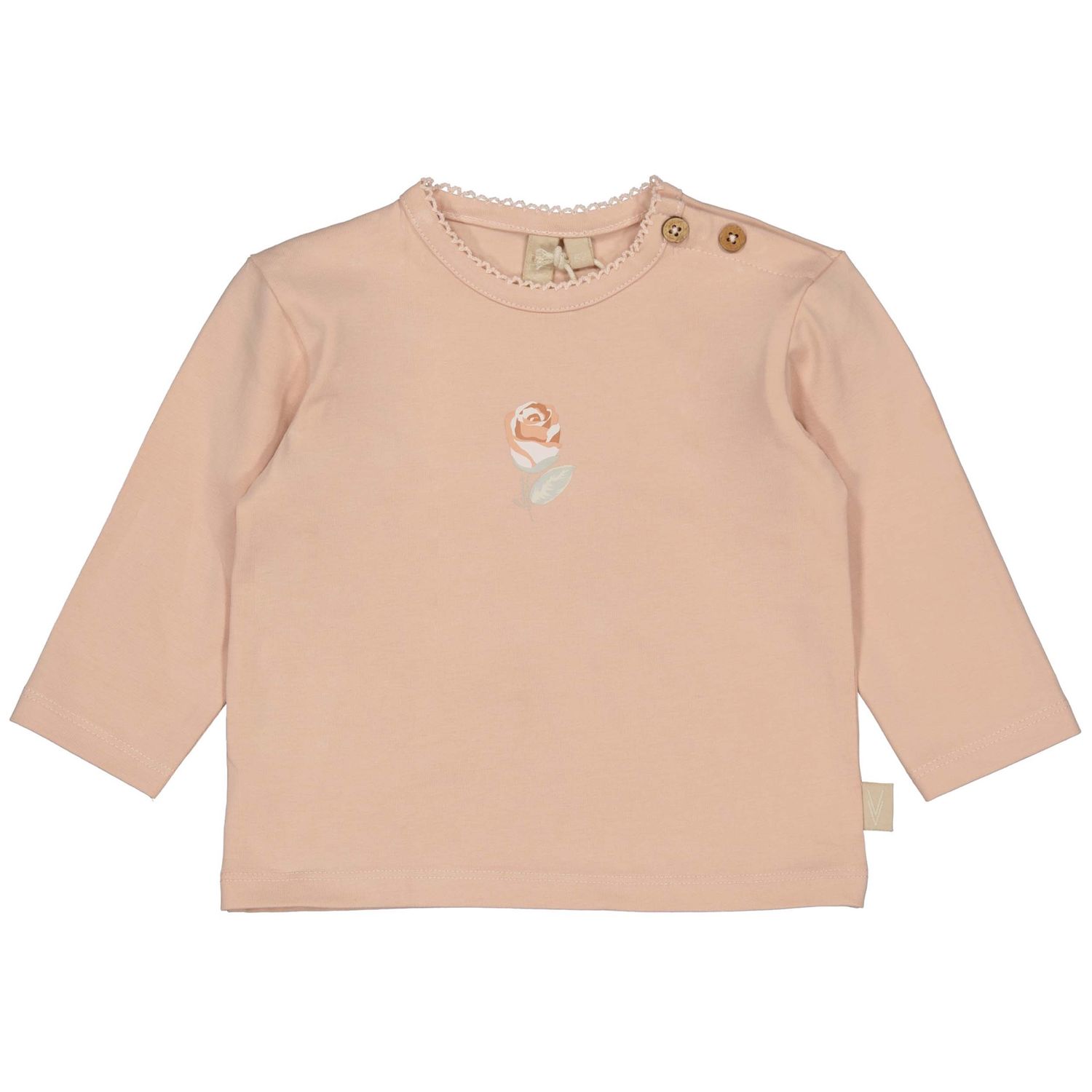 Levv Newborn LNBW25LAURA SHIRT Old Pink