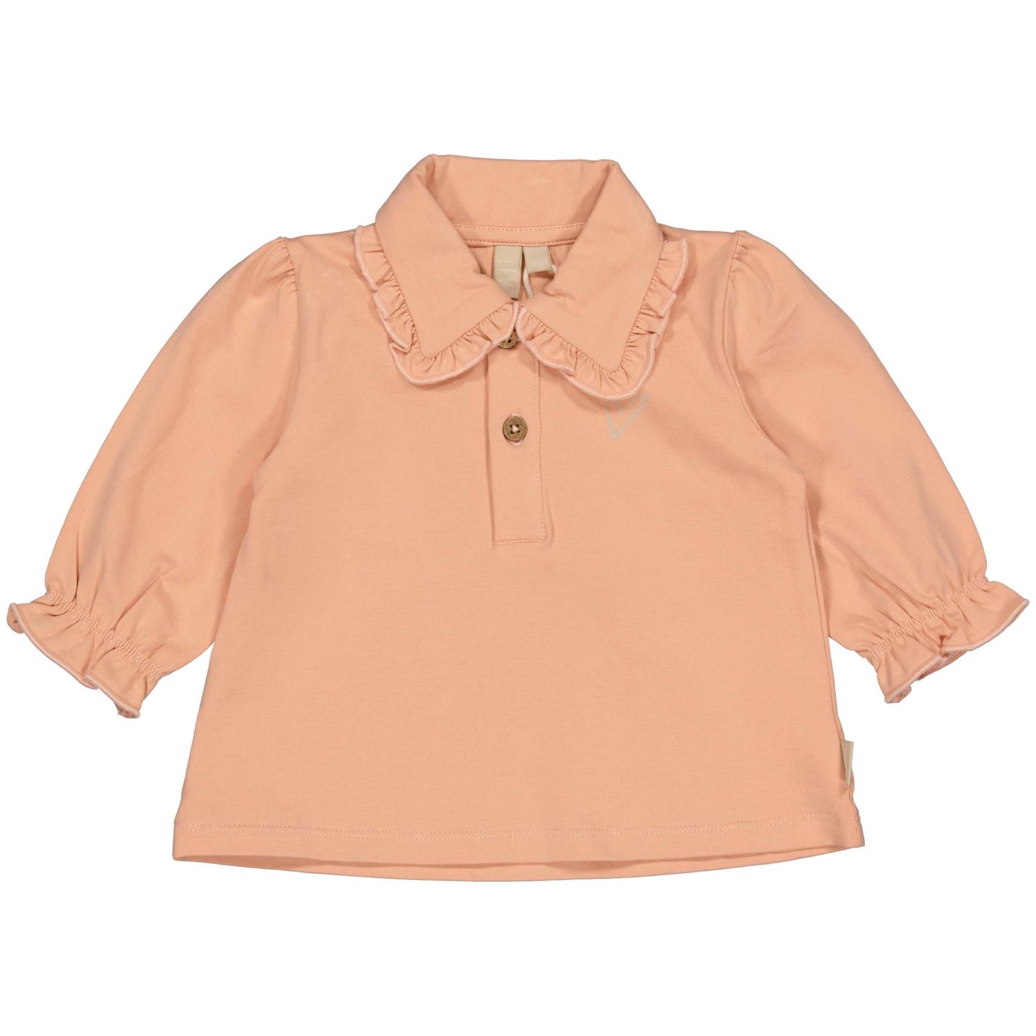 Levv Newborn LNBW25LAUREEN SHIRT Soft Orange