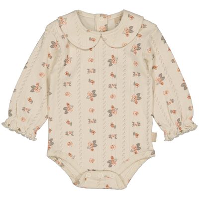 Levv Newborn LNBW25LAYLA SHIRT AOP Sand Flower
