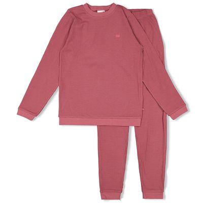 Feetje Wafelpyjama - Family Limited Edition Berry