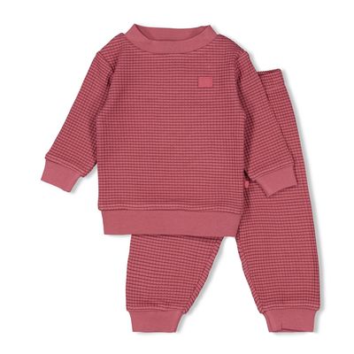 Feetje Wafelpyjama - Family Limited Edition Berry