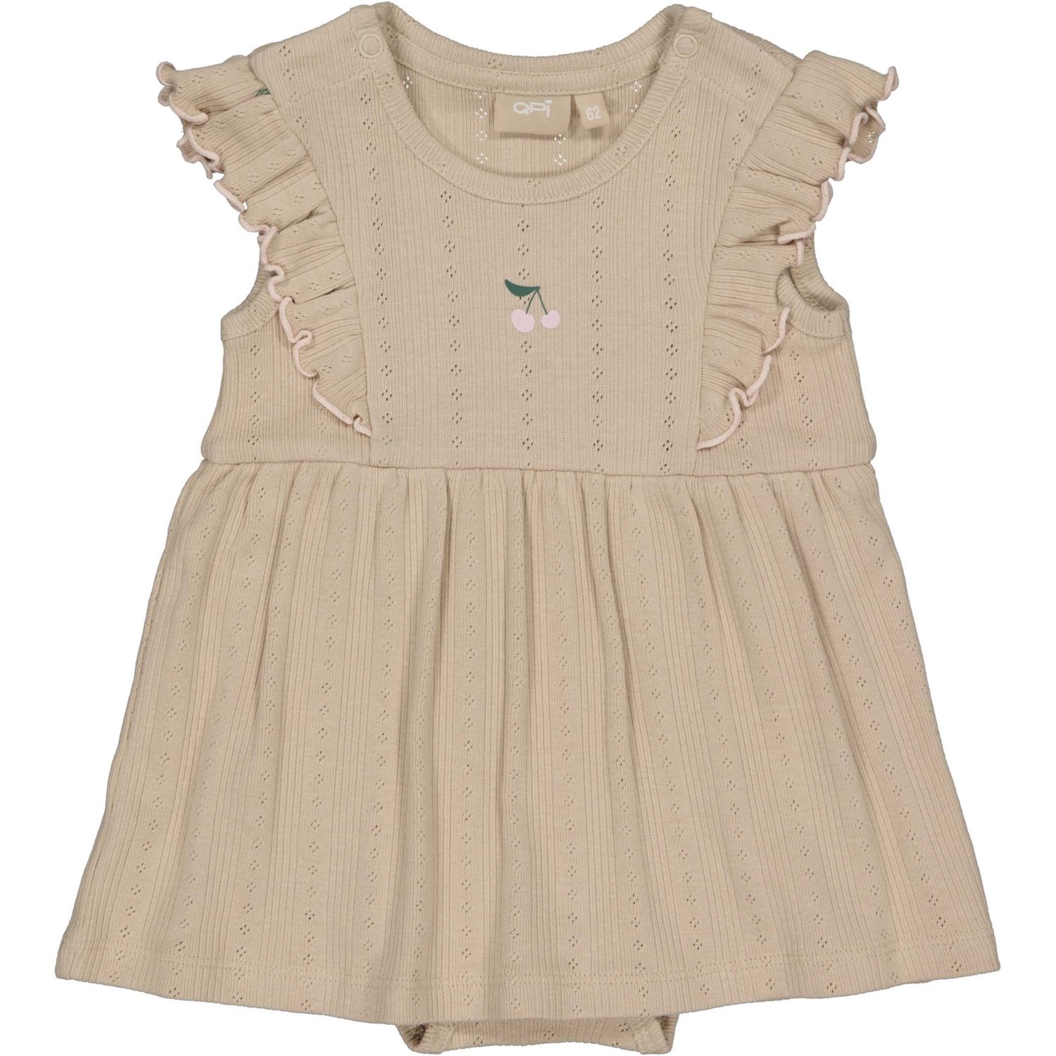 Quapi Newborn  QNBS26LEE Dress Taupe