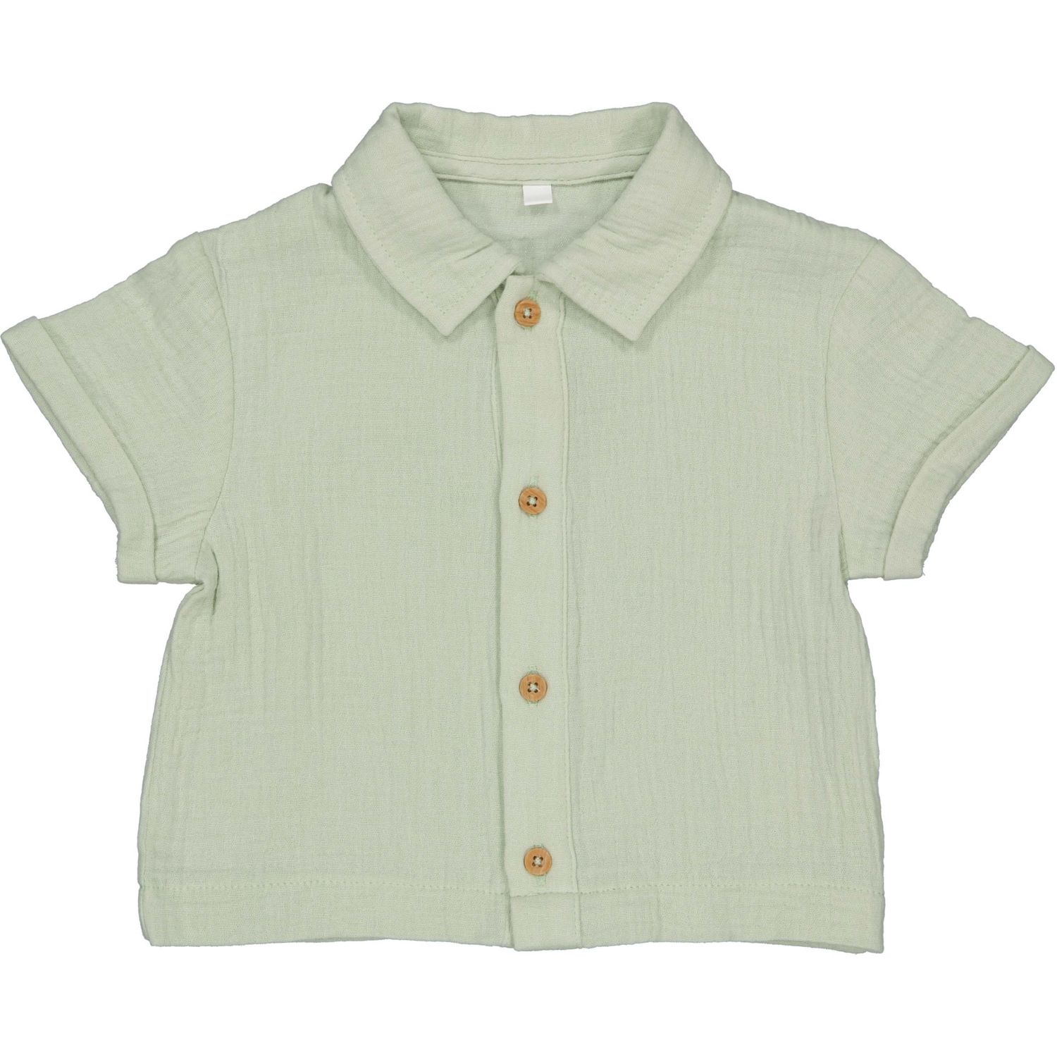 Quapi Newborn  QNBS26LIAM Shirt Light Aqua