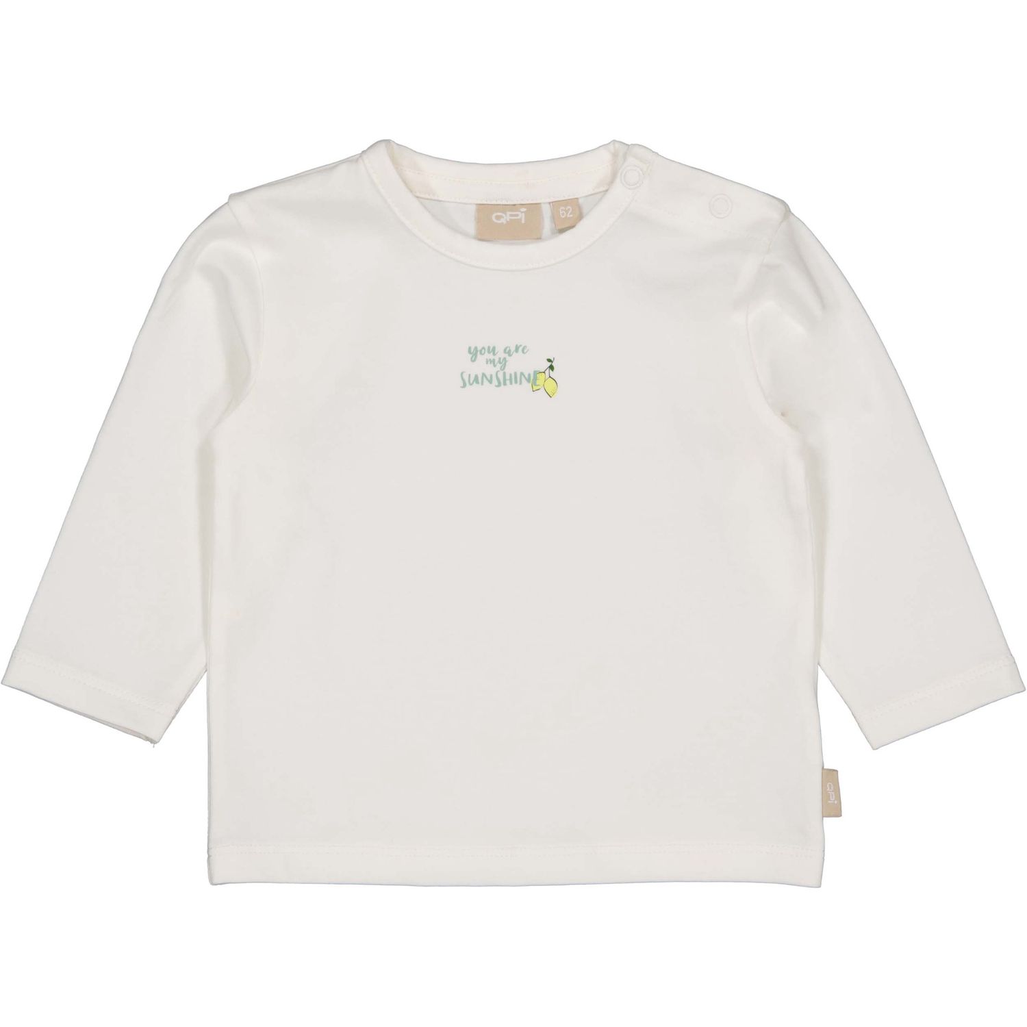 Quapi Newborn  QNBS26LEO Shirt Snow White
