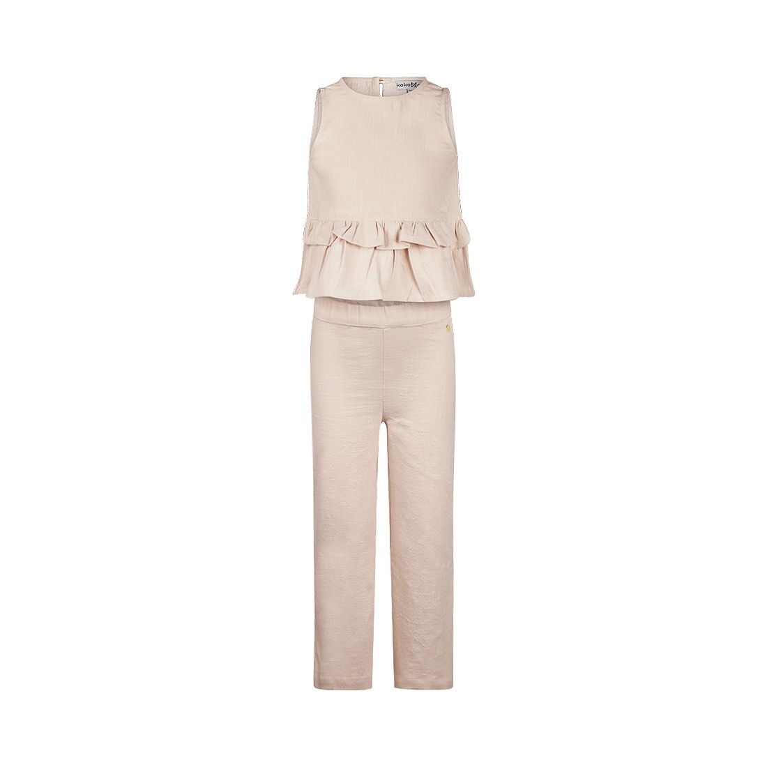 Koko Noko 2 pc set,loose fit,Top,Trousers,wide leg Sand N58947-37