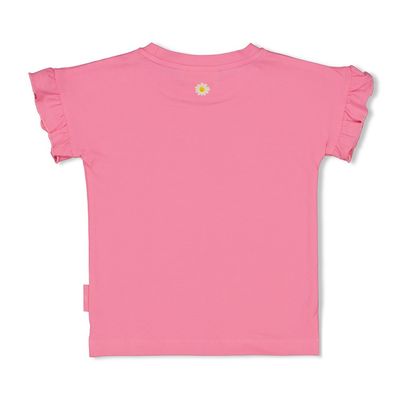 Jubel T-shirt - Rolling into Spring Roze
