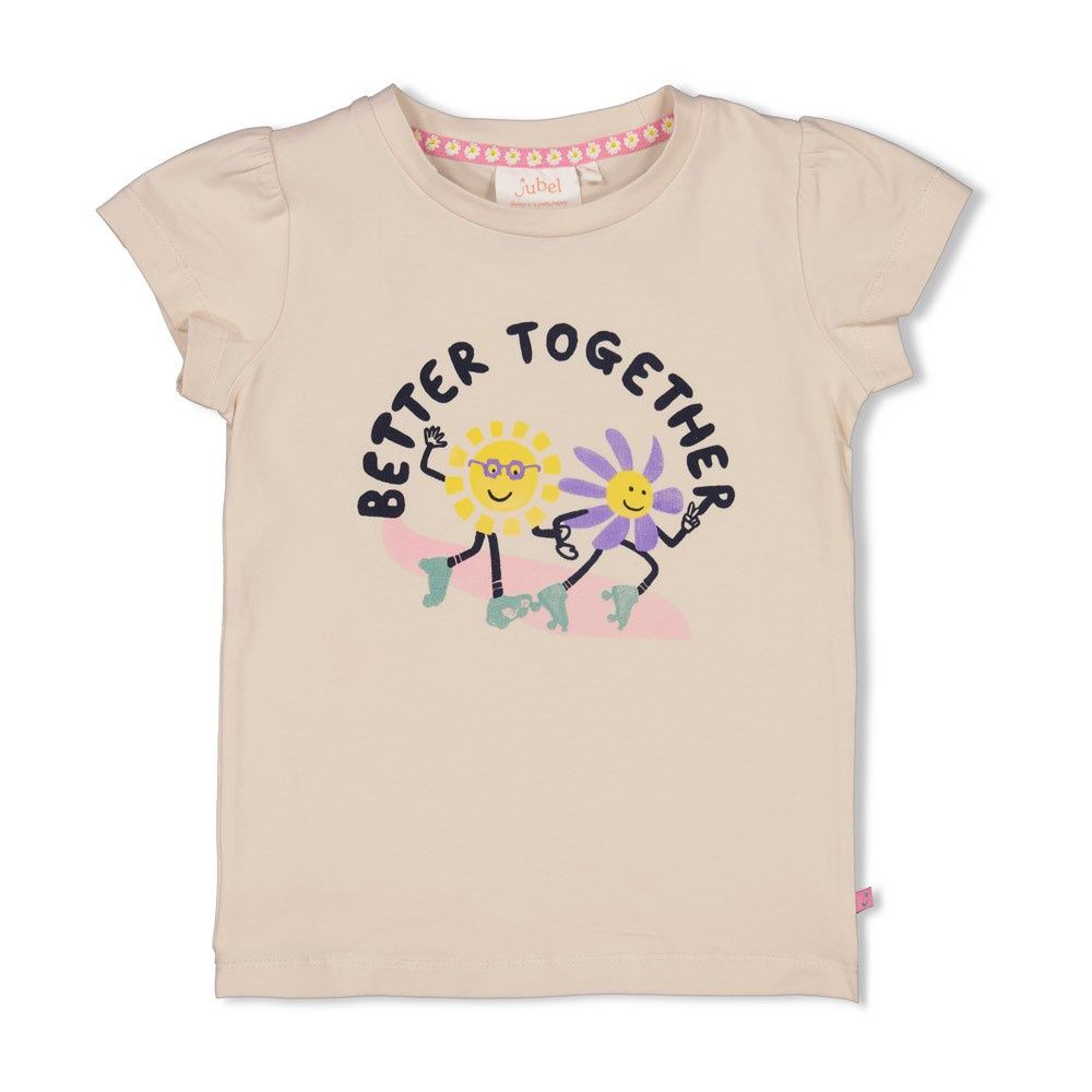 Jubel T-shirt - Rolling into Spring Offwhite