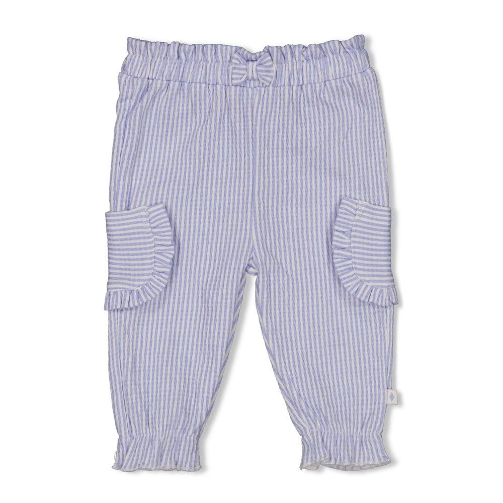 Feetje Broek crinkle streep - Sea La Vie Lavendel