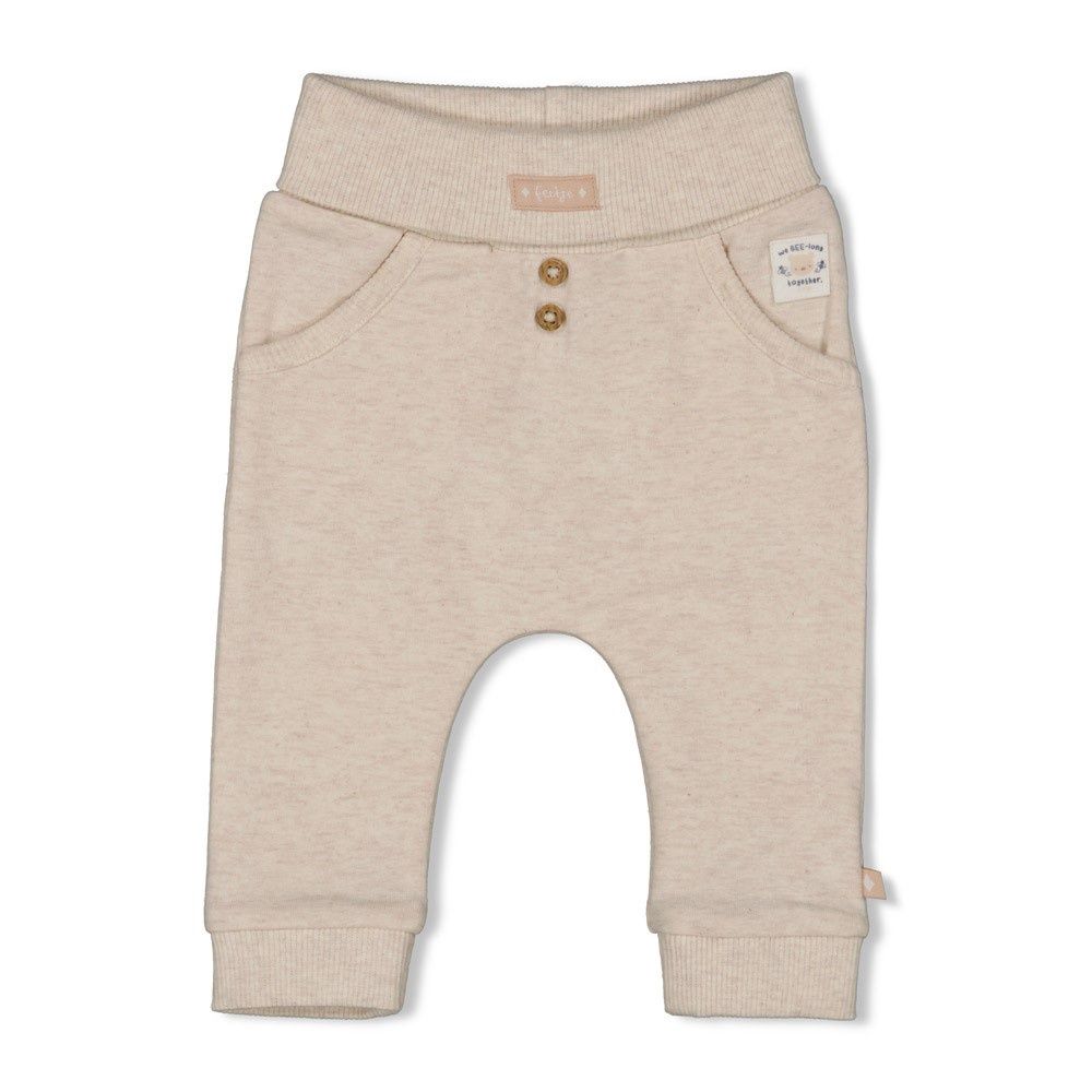 Feetje Broek - Honey Bear Offwhite melange