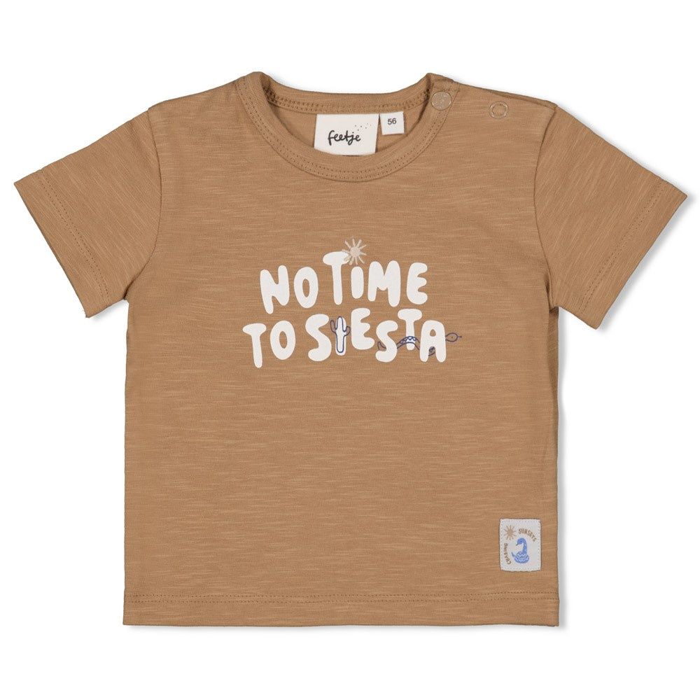 Feetje T-shirt - Sssiesta Camel