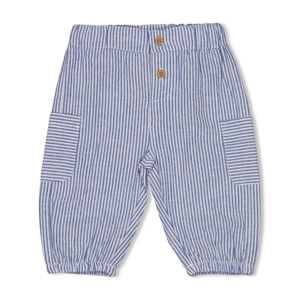 Feetje Broek streep chambray - Seaside Happiness Chambray