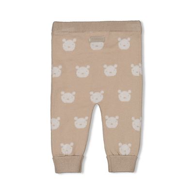 Feetje Broek gebreid AO - The Knits Zand melange