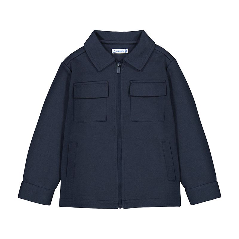 Mayoral interlock overshirt           Navy       4125