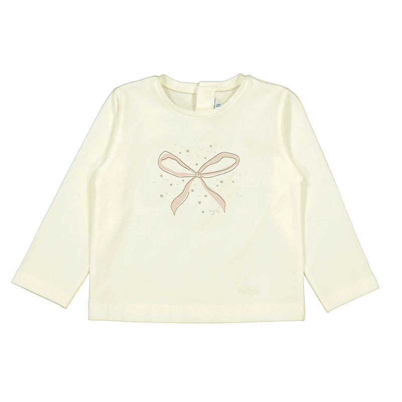 Mayoral L/s basic t-shirt             Macchiato  116
