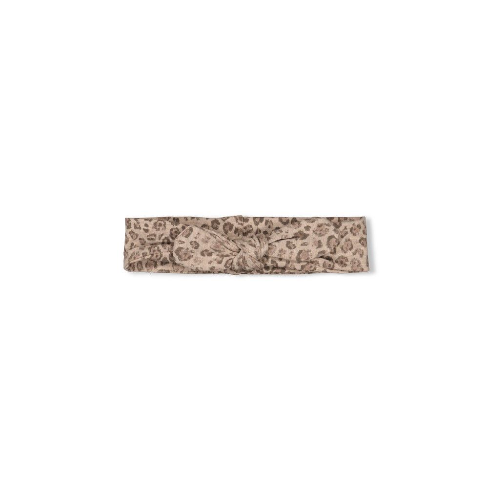 Feetje Haarband AOP - Better Together Taupe melange
