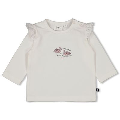 Feetje Longsleeve - Swanlake Offwhite