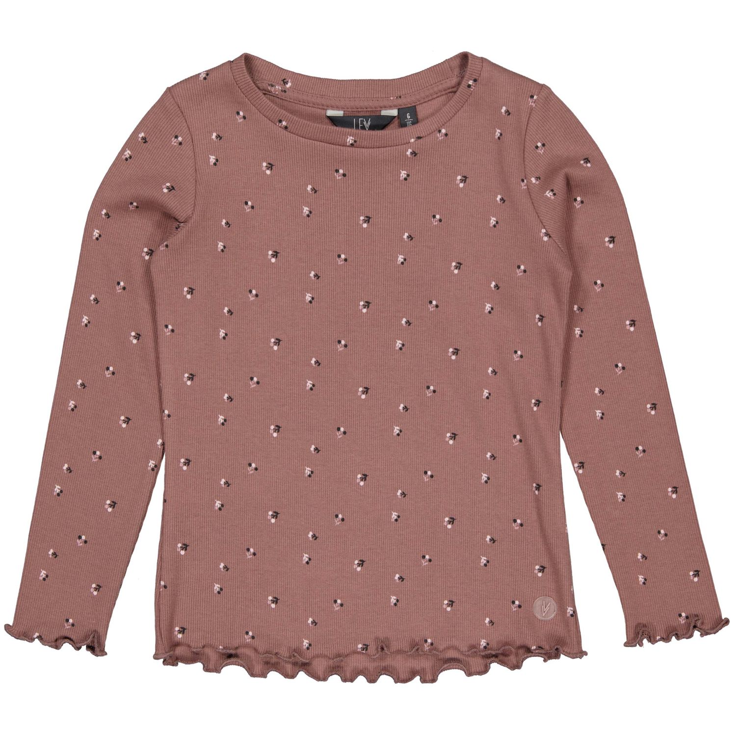 Levv SHIRT LW252VALERIA AOP Pink Dot