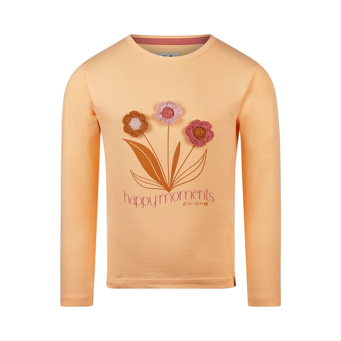 Koko Noko T-shirt ls Peach O56982-37