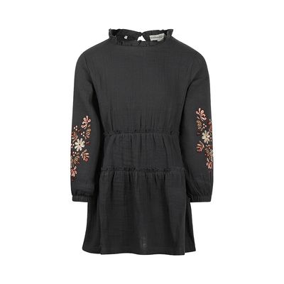 Koko Noko Dress ls Faded black O56932-37