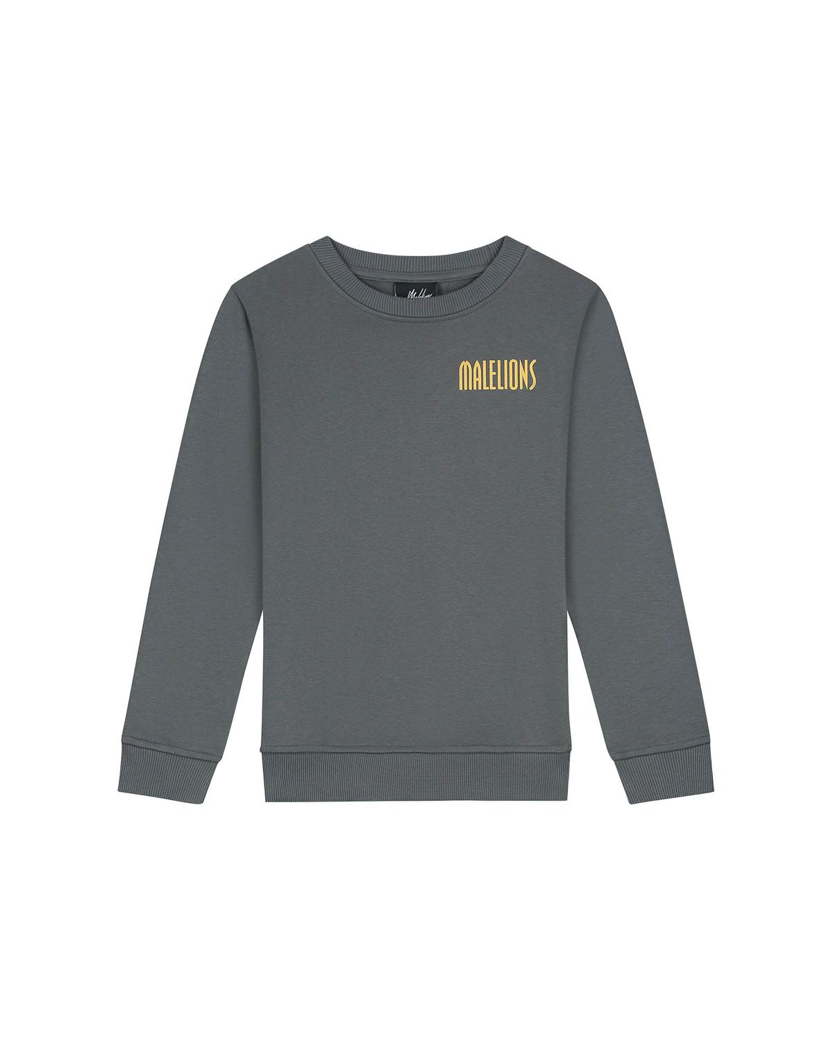 Malelions Malelions Junior Hollywood Map Sweater Anthracite 2