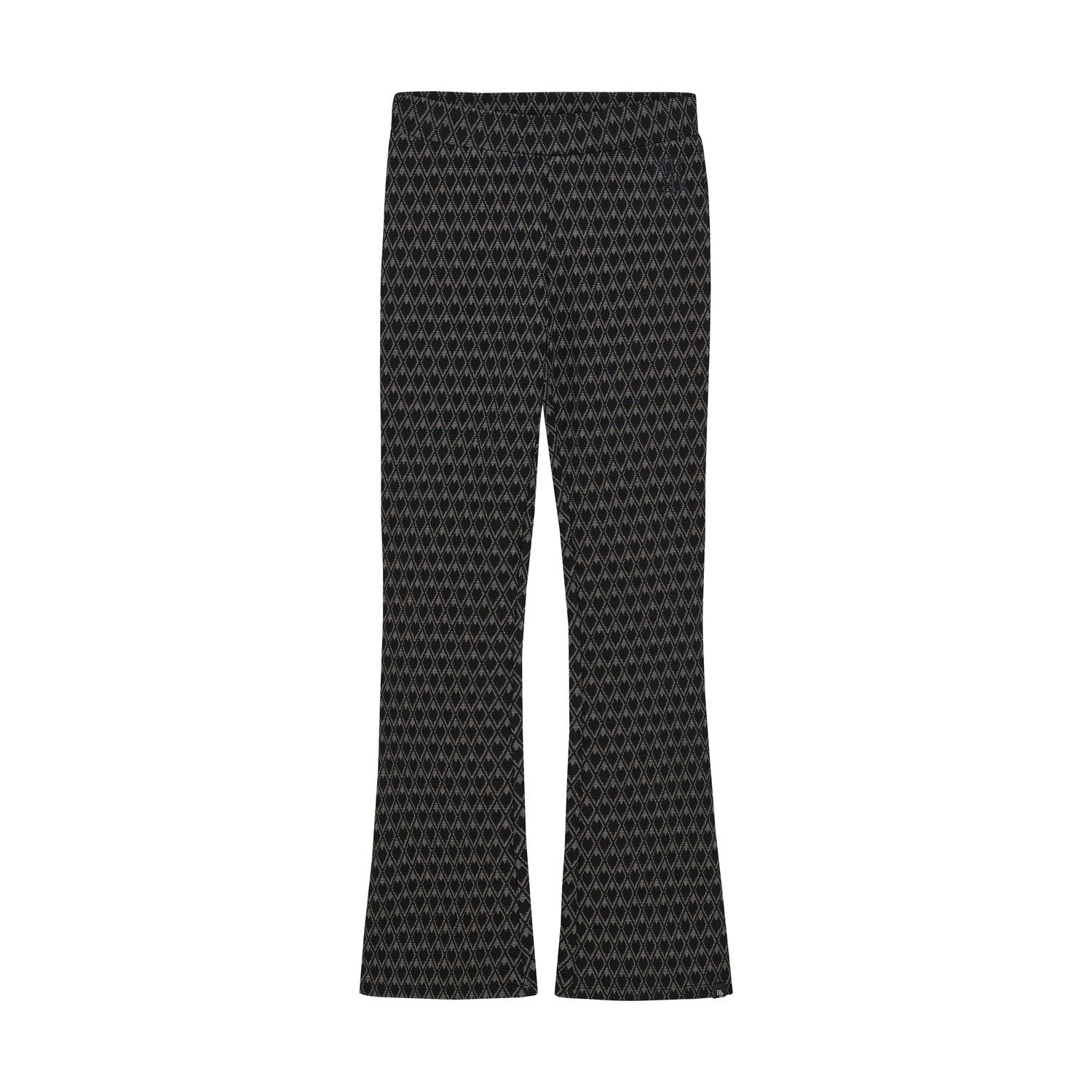 Indian Blue Jeans Flared Fancy Black  970419