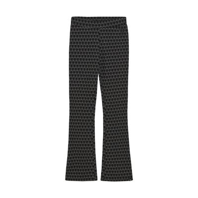 Indian Blue Jeans Flared Fancy Black  970419