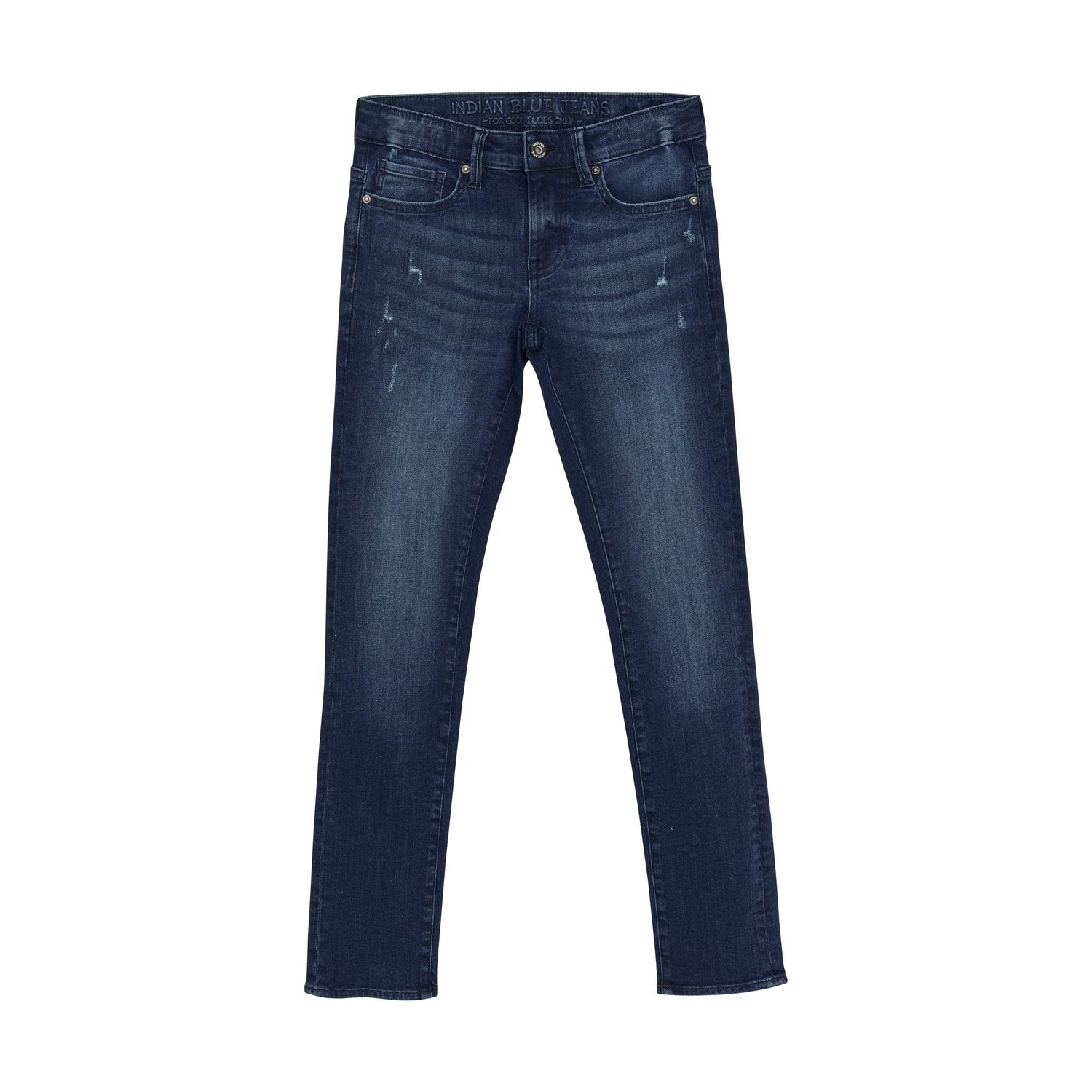 Indian Blue Jeans 2685 Straight Fit Dark Jeans Dark Denim 960293