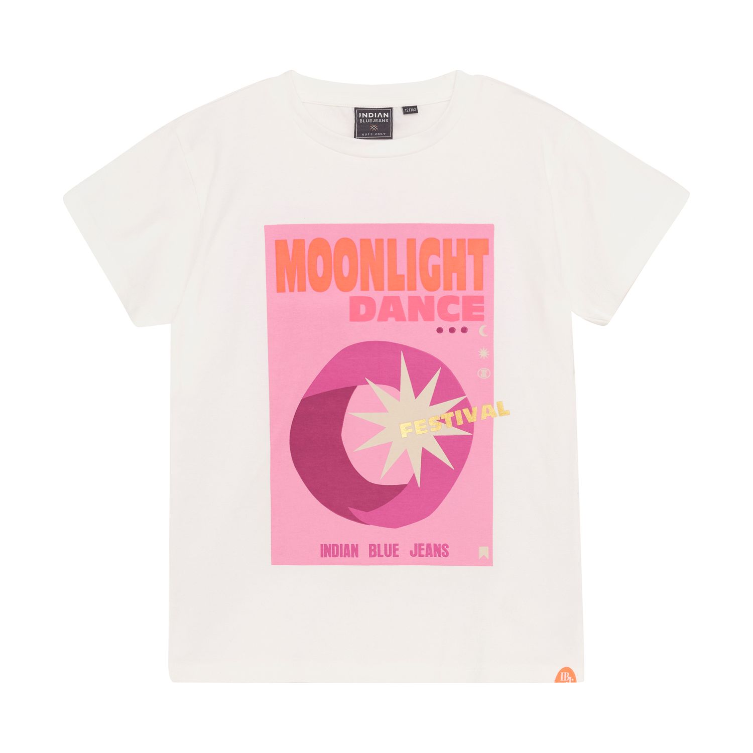Indian Blue Jeans T-shirt Moonlight  Cloud 970358