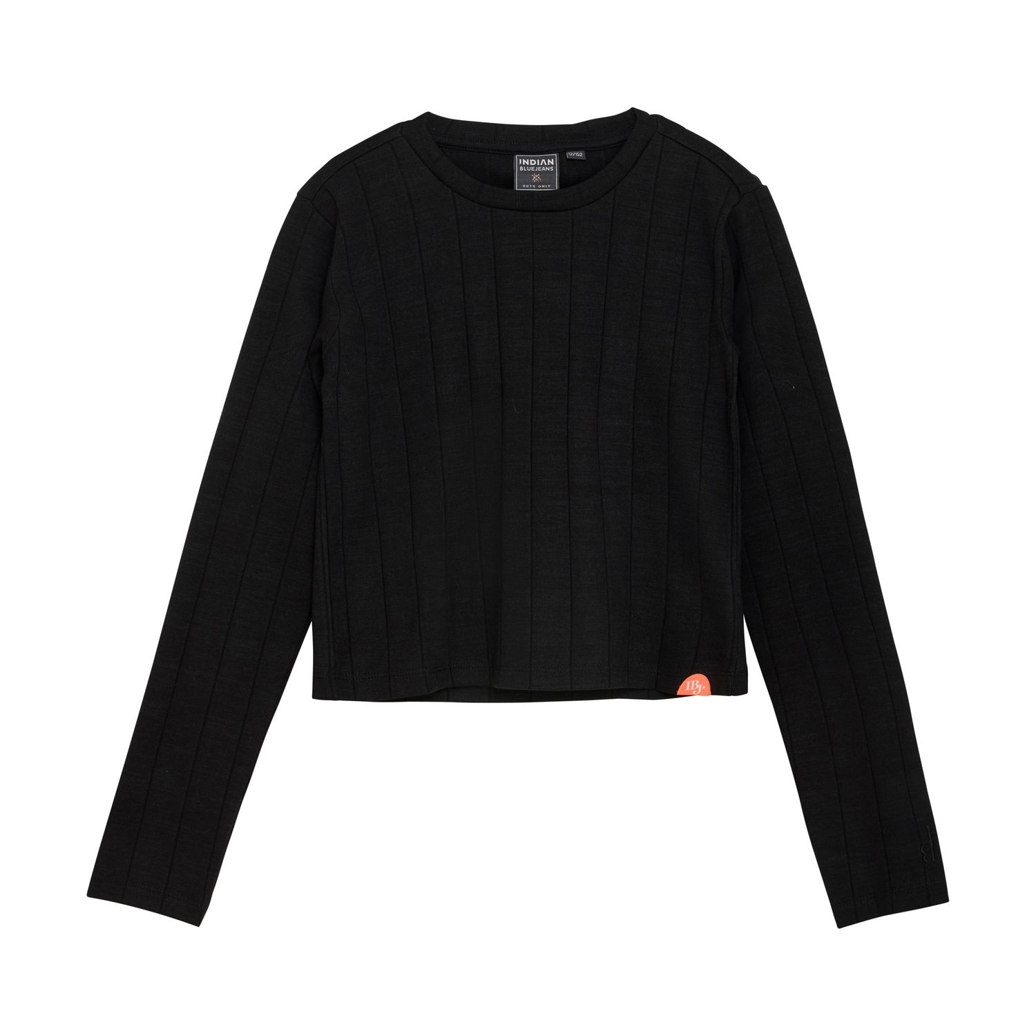 Indian Blue Jeans Longsleeve Cropped Black  970348