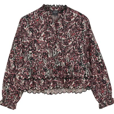 Indian Blue Jeans Shirt All Over Print  Black  970368