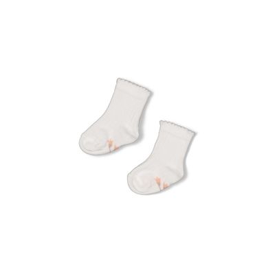 Feetje Sokken - Delicate Flower Offwhite