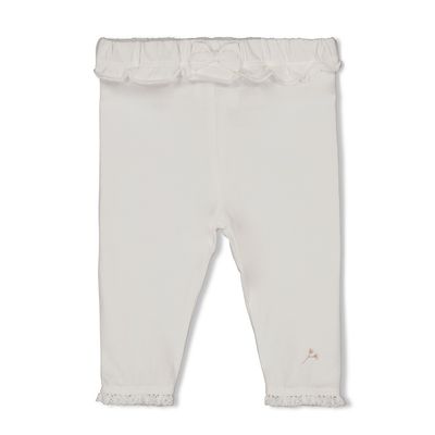 Feetje Legging - Delicate Flower Offwhite