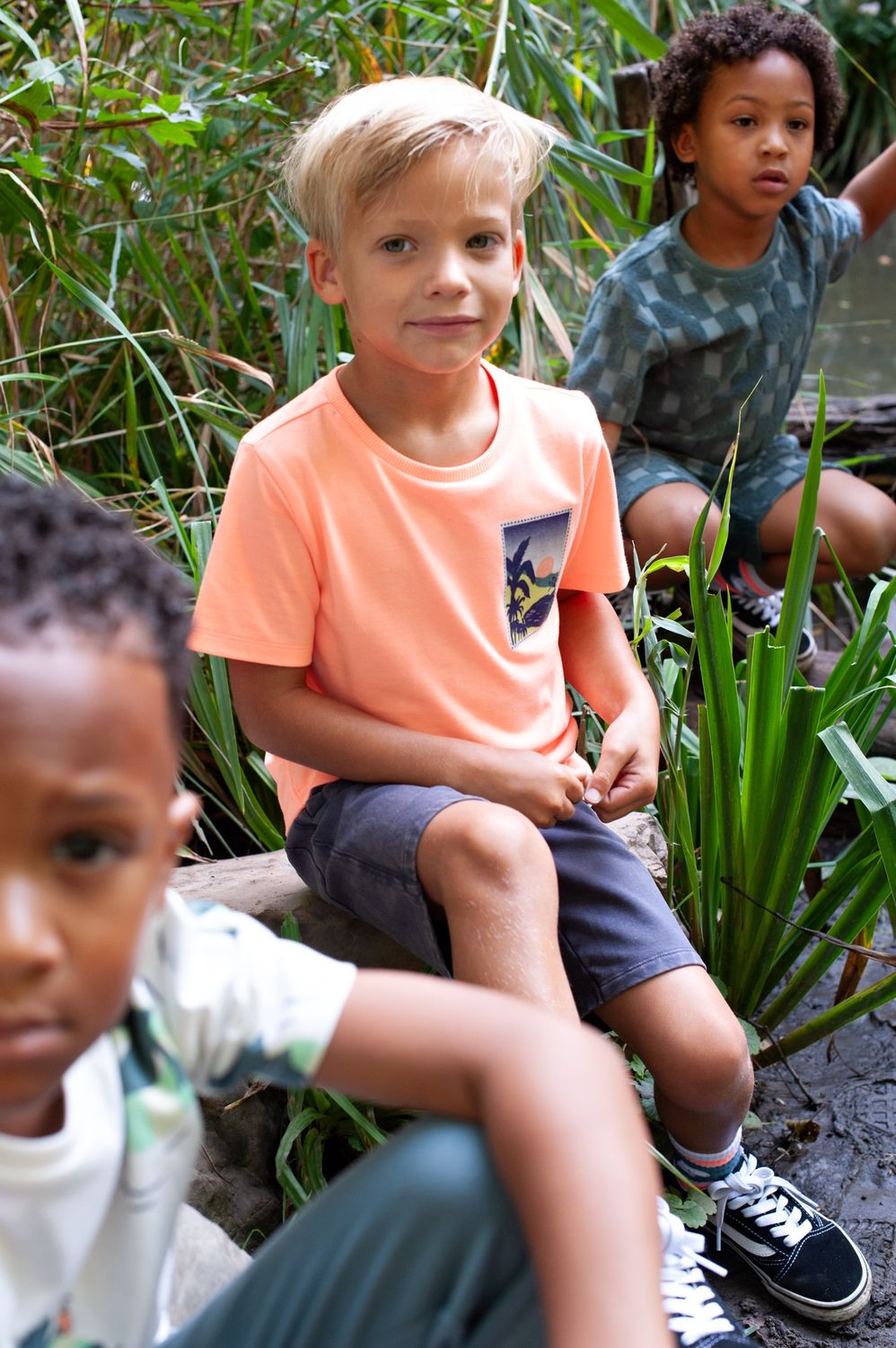 Sturdy Short - Lagoon Legends Indigo