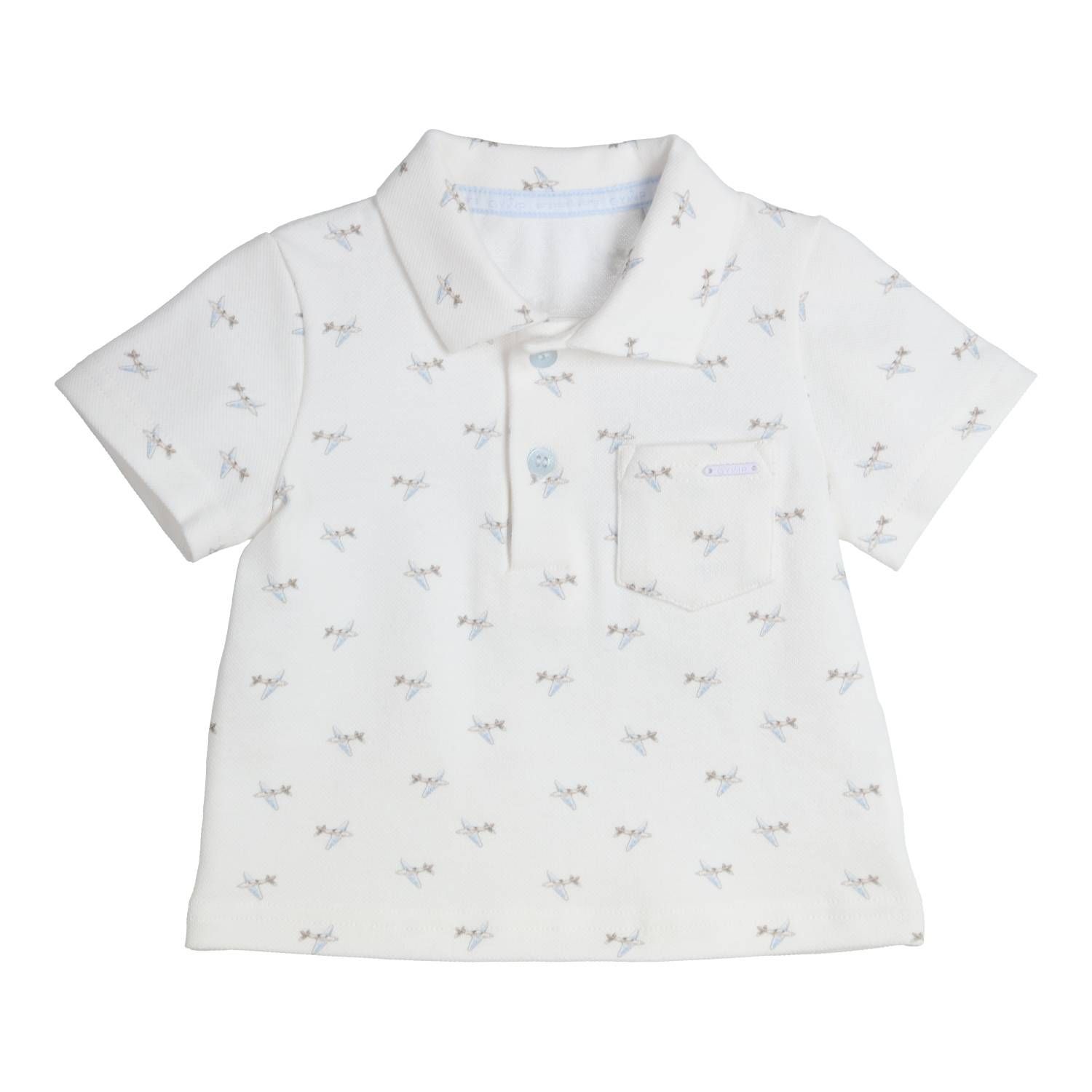 Gymp Polo Josca 353-6162-20 White - Light Blue