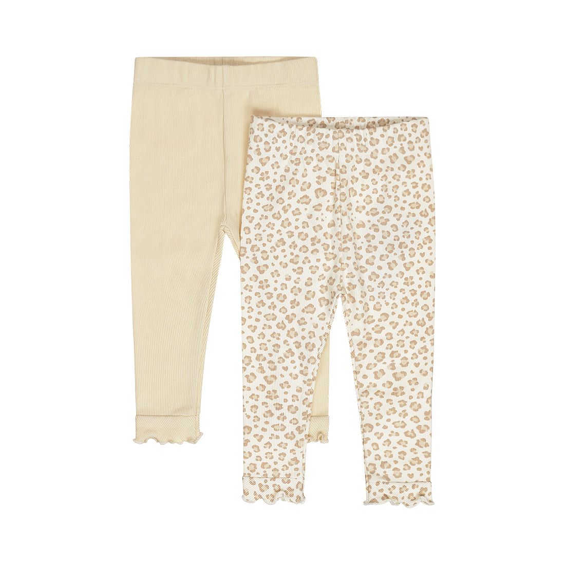 Dirkje Leggings, 2-pack Wit N58362-35